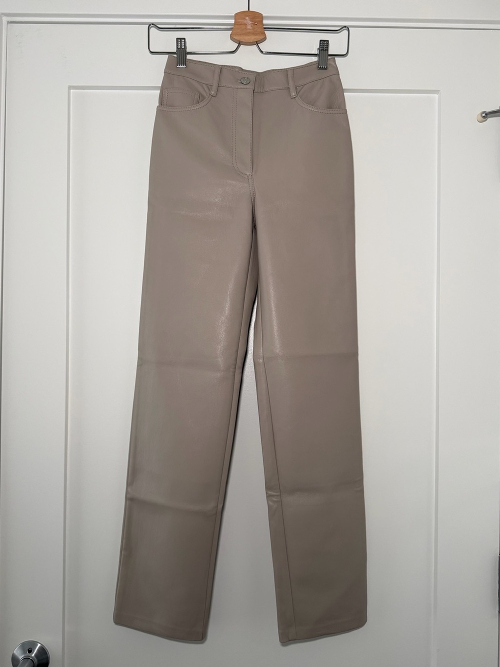 Aritzia Wilfred Melina Leather Pants